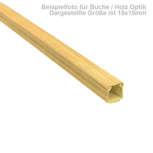 40x40 kabelkanal holz optik - 40x40,