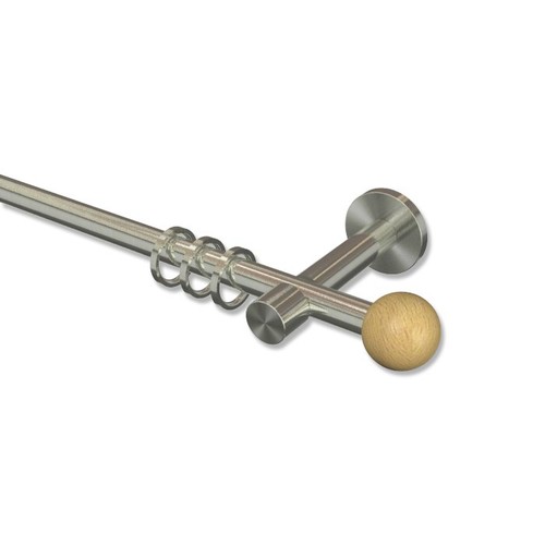 Gardinenstange edelstahl optik - gardinenstange,